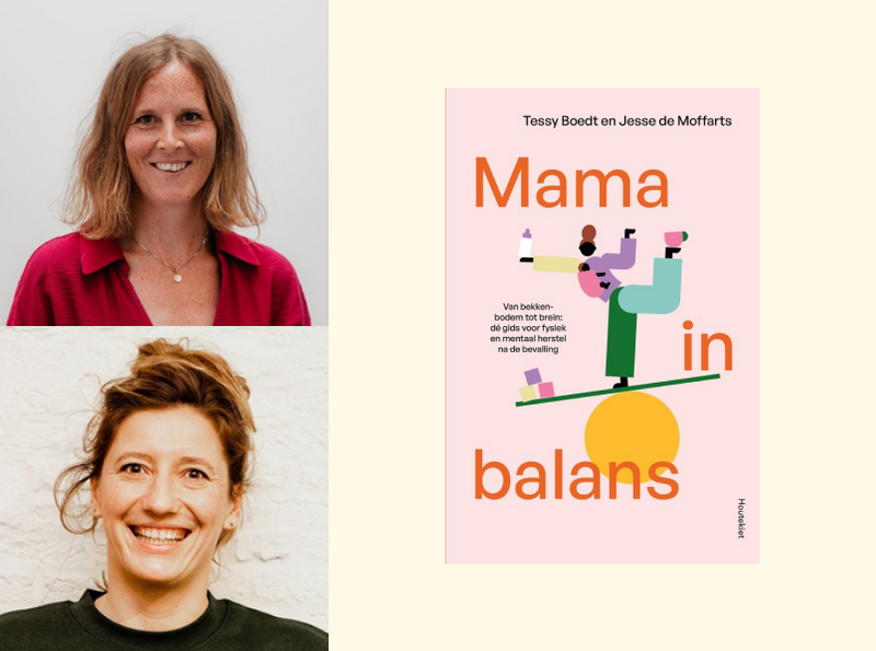 Boekvoorstelling Tessy Boedt en Jesse de Moffarts met 'Mama in balans'