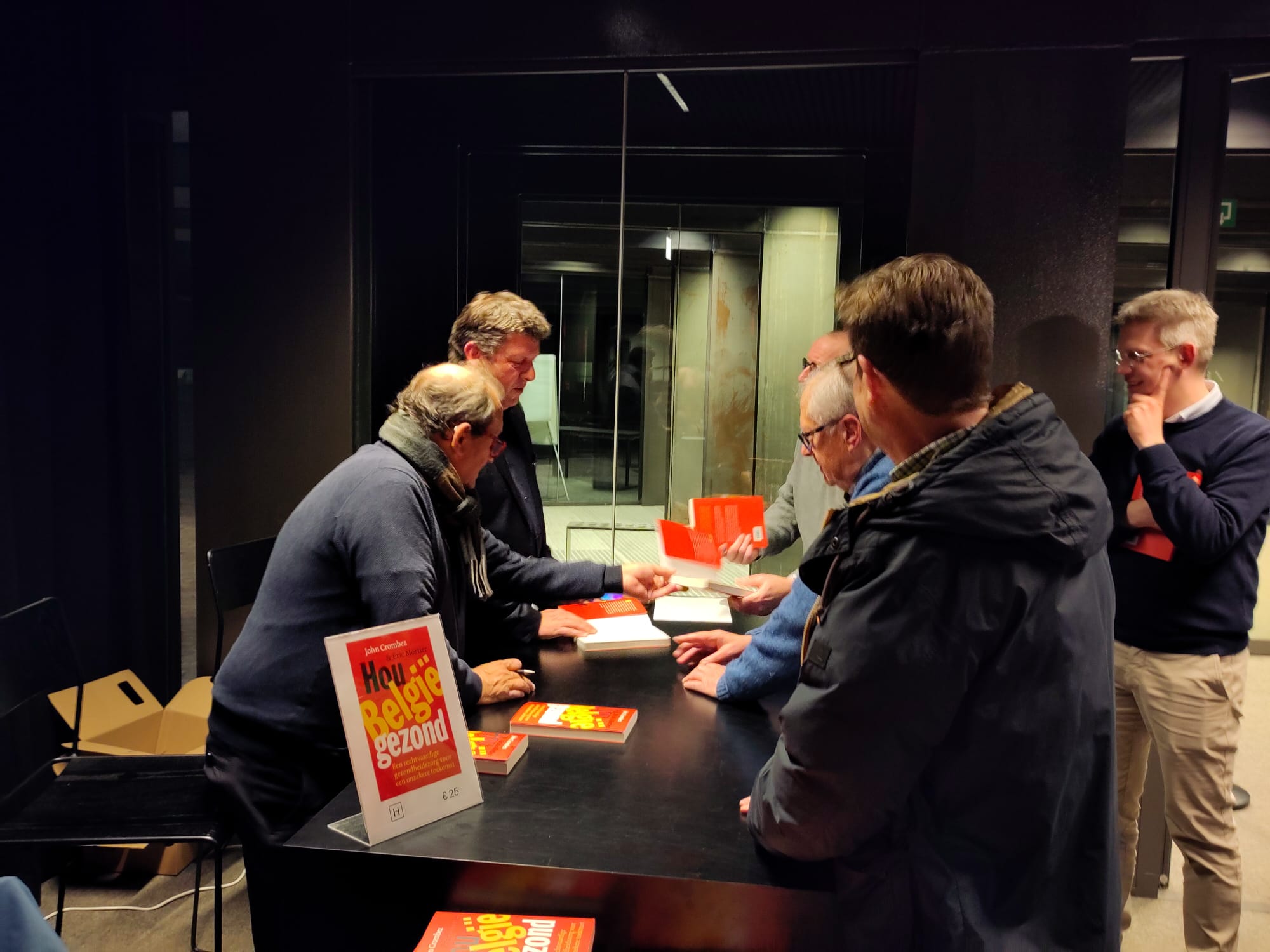 Terugblik boekvoorstelling 'Hou België gezond'